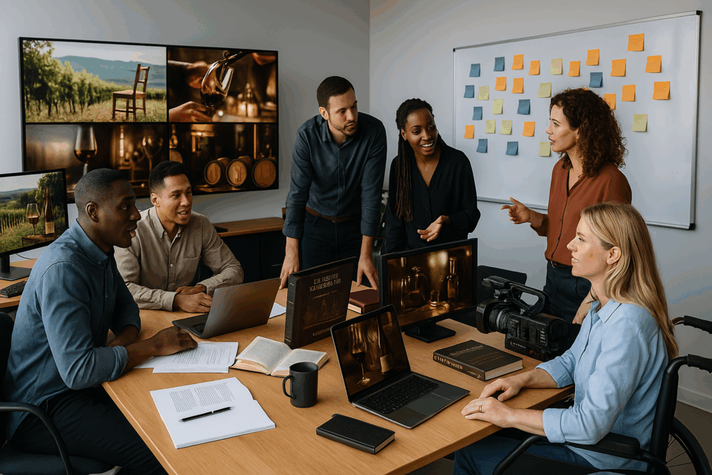 Gestion de projet audiovisuel