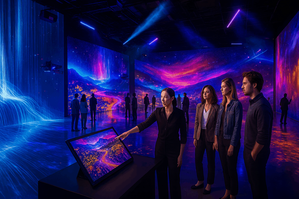 Introduction à la création d’une exposition immersive