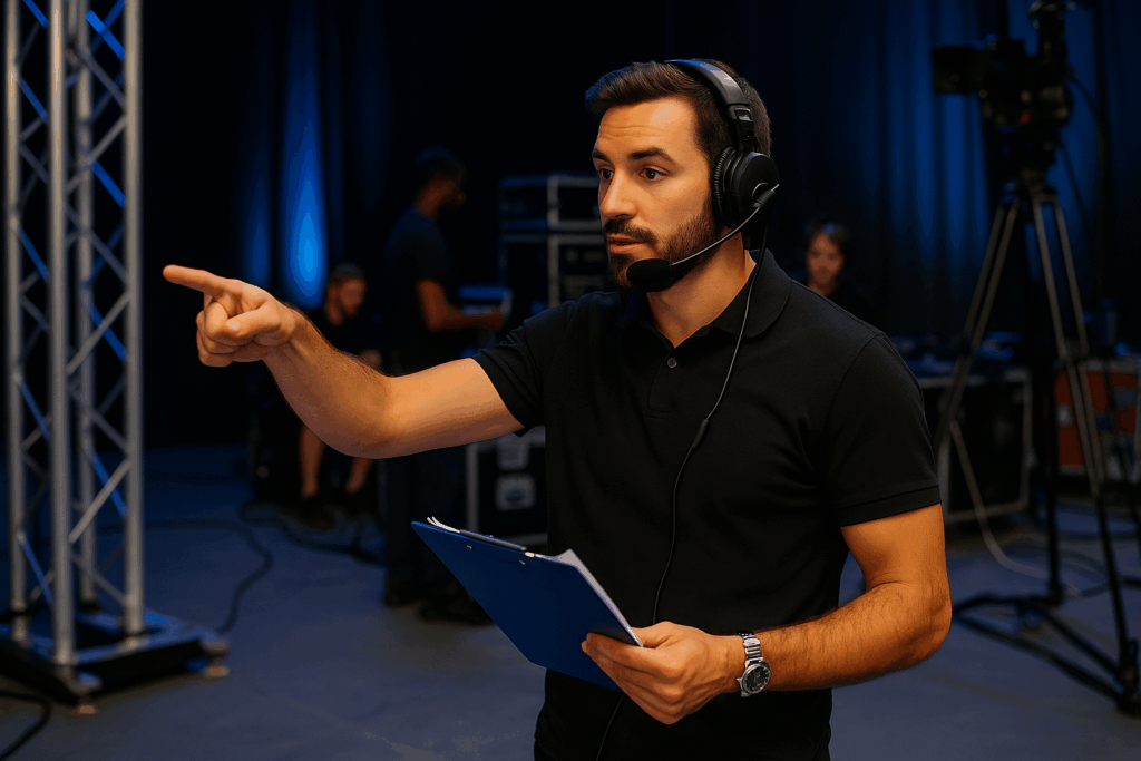 Formation régisseur TV, Spectacle, Événementiel