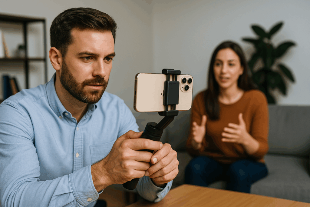 Création vidéo : tournage avec iPhone