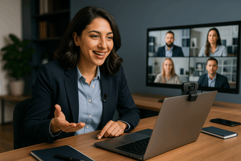 Live-streaming avec Zoom, Teams, Meet